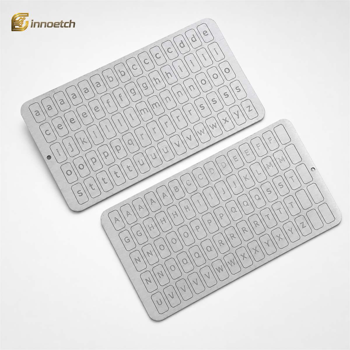 Mnemonic Steel Plate