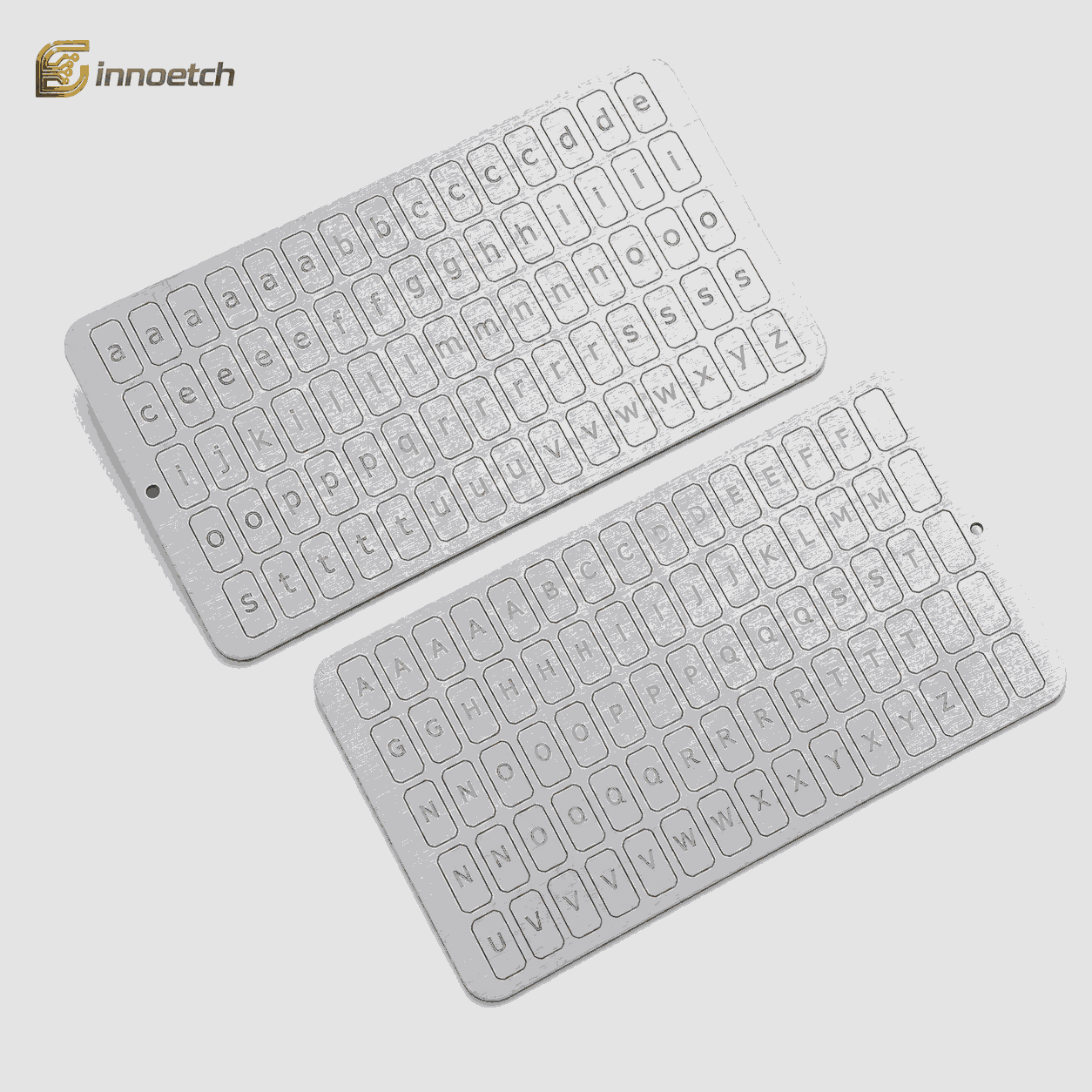 Mnemonic Steel Plate